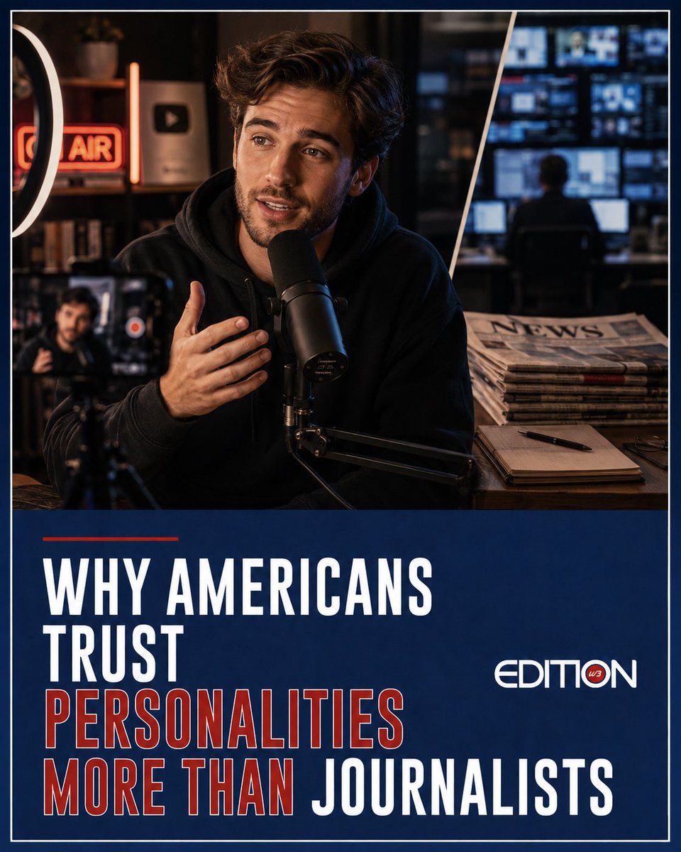 WBEdition's tweet photo. Americans Don’t Trust Journalists Anymore ✔️🇺🇸

READ STORY 📲 https://t.co/PxeN1njjAr

#AmericaFirst #FakeNews #Story #WBEdition #WBEditionMagazine https://t.co/o73nbbe9nS