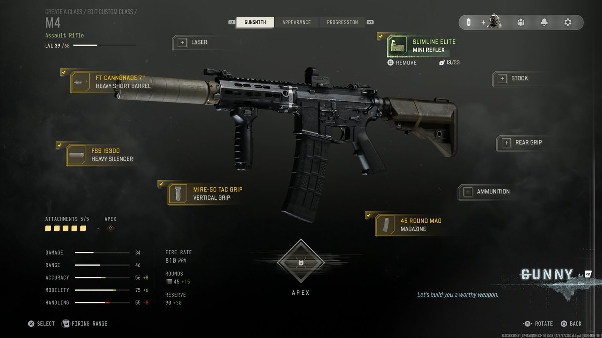 ItsJack_FN's tweet photo. THE BEST MW4 M4 CLASS FOR MULTIPLAYER IN 2026🔥 #mw4 #modernwarfare4 #calliofduty #gaming #classsetup https://t.co/J2h9vB9eOs