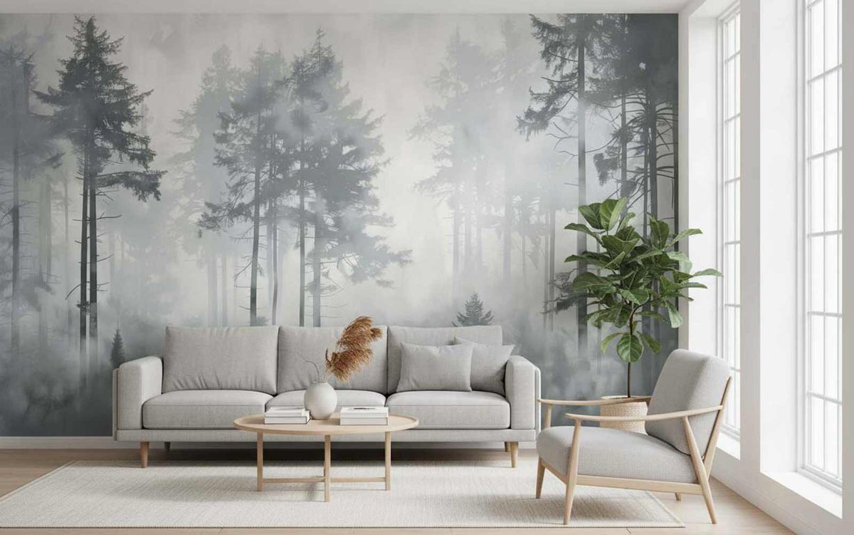 ThePrintDeco's tweet photo. Novo na našem webshopu: Maglovito šumsko veličanstvo: Zidni fototapet mirnog krajolika 👉🏽👉🏽Pogledaj više: https://t.co/RHPLAewxaH Pretvorite svoj prostor u spokojno utočište uz 'Misty Forest Majesty', zidni mural s umirujućim krajolikom koji dočarava mir i ljepotu šume u zoru.#wa https://t.co/euw8F0TyQc