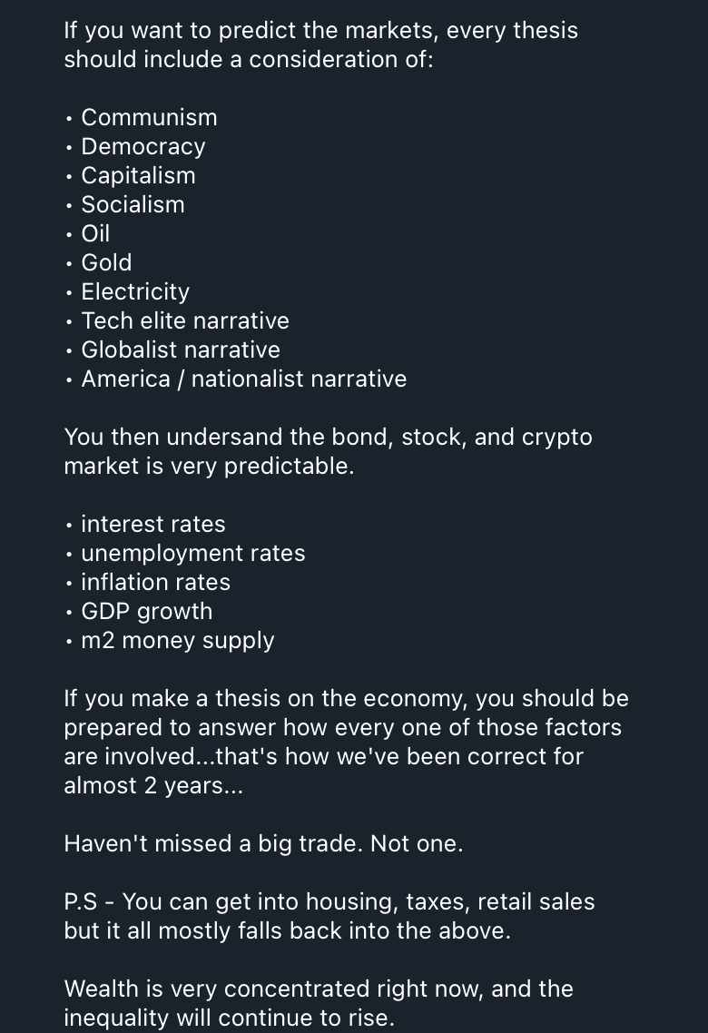 Crypto_Retardio's tweet photo. Just like that we're hitting ~1%.

Never wrong, just early.

Almost 2 years of trading on @HyperliquidX and it's skyrocketed ~200 trader's portfolios in chat, and grown us to over 550 amazing members.

We've been 95%+ correct on trades because the way we form our thesis includes a consideration of 20+ factors.

Time in the markets > timing the markets.

What do you do when you can make money every single day? You just keep making more money. Few.