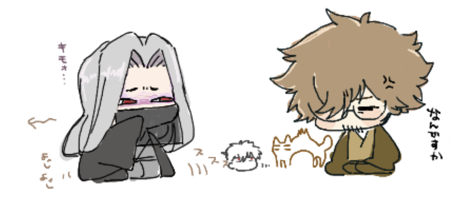tukimeguri's tweet photo. これは窮地と一緒に絵チャしてかいたちっちゃいやつら https://t.co/RGWVhLwzX7