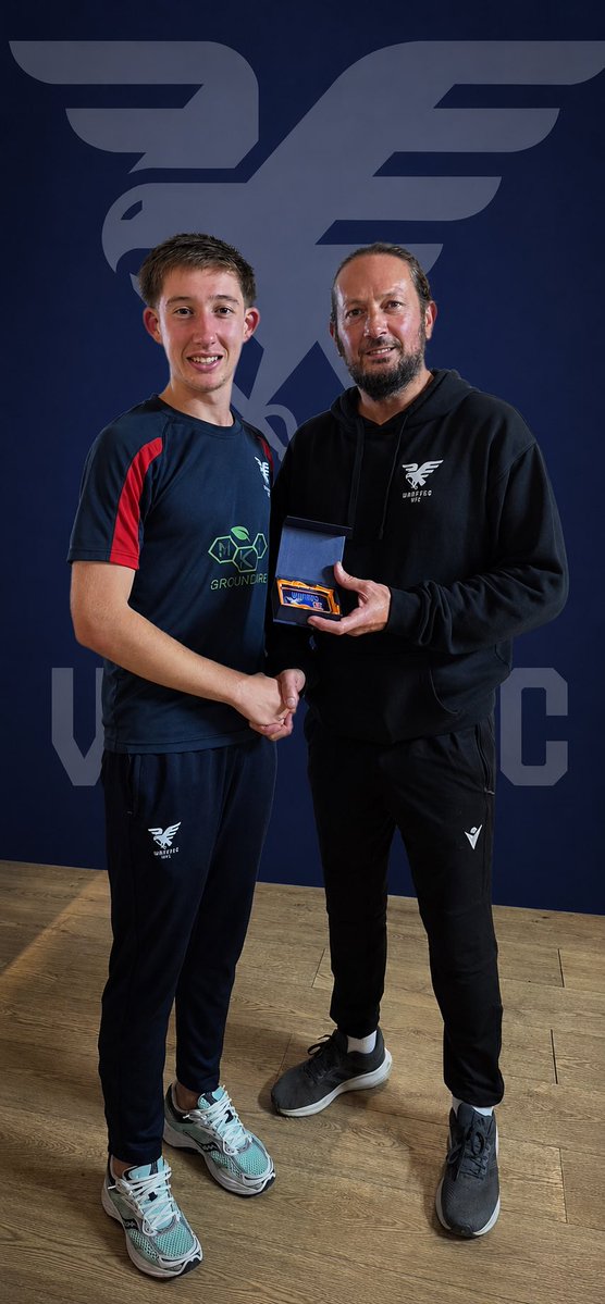 Wakefield_AFC's tweet photo. Well done to Zak Cottle who was voted MOTM for last nights game vs @SelbyTown_FC 

He was up against an inform and dangerous winger, but kept him firmly in his pocket 😉 

Who was your MOTM ?

Thank you to Zak’s sponsor Minster K9s

⚪️🔵🔴
#TheFalcons 
#WakefieldAFC https://t.co/c8Vcx04bw1