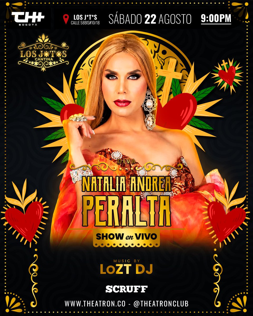 theatronbogota's tweet photo. Hoy 🐅 Active Saturday’s 

16 SALAS 🕋 + 26 DJs 🎧 + SHOWS ✨ + SEXY DANCERS 🔥 + DRAGS💄

🎫 Cover: De 9:00pm a 10:00pm, $30k. Después de las 10:00pm, $50k. 

@dj_wilmer_ardila @djcesarcardozo @rafaelmilanes 

Produce: @pablocapmas1111 

Theatron siempre te da más!! https://t.co/PUn8acp54C