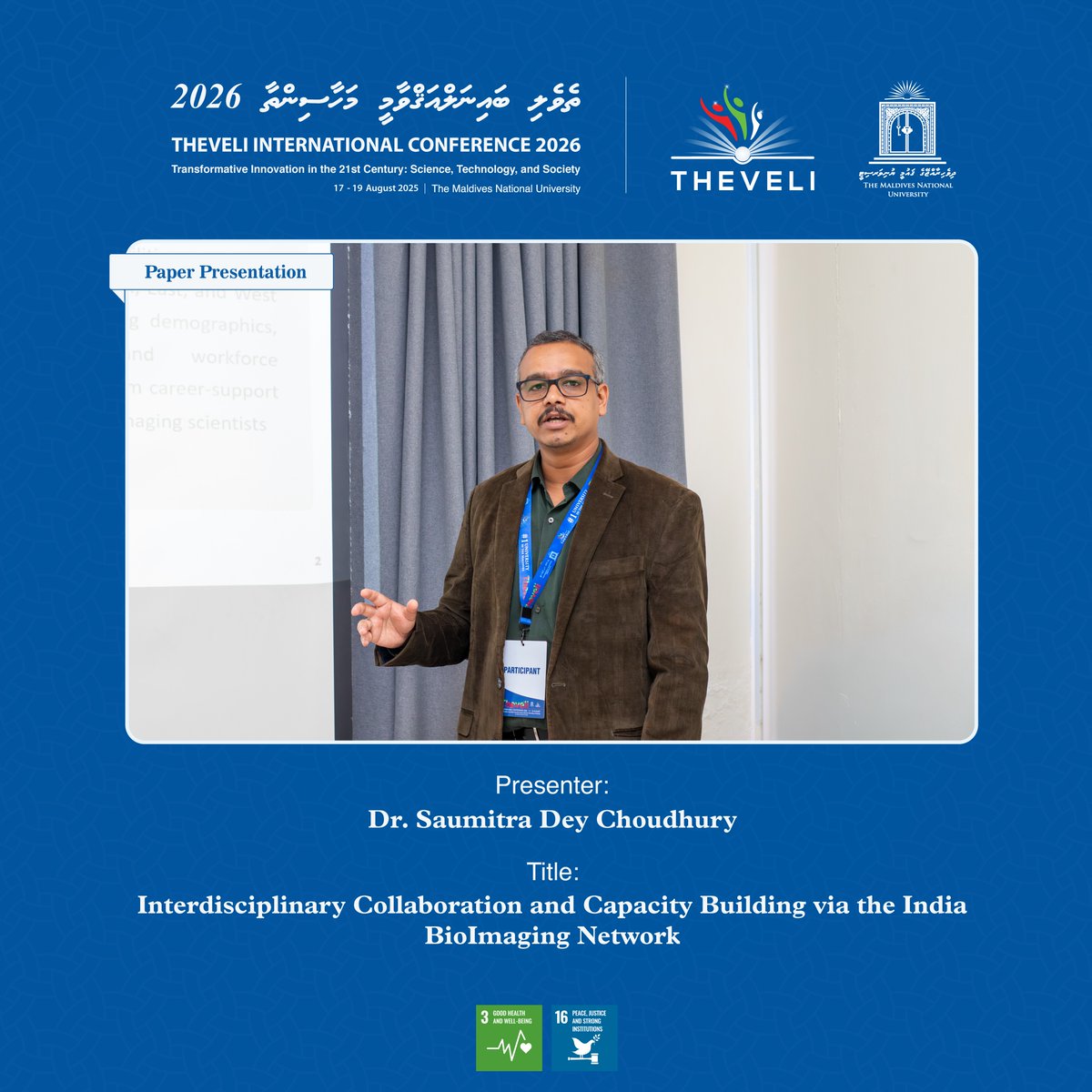 MNUedu's tweet photo. Theveli International Conference 2026 | Paper Presentations 
Day 2 (19th August 2026)
#Theveli #MNU #NationBuildingSince1973 #1UniversityInTheMaldives https://t.co/RaZ4ukbrCB