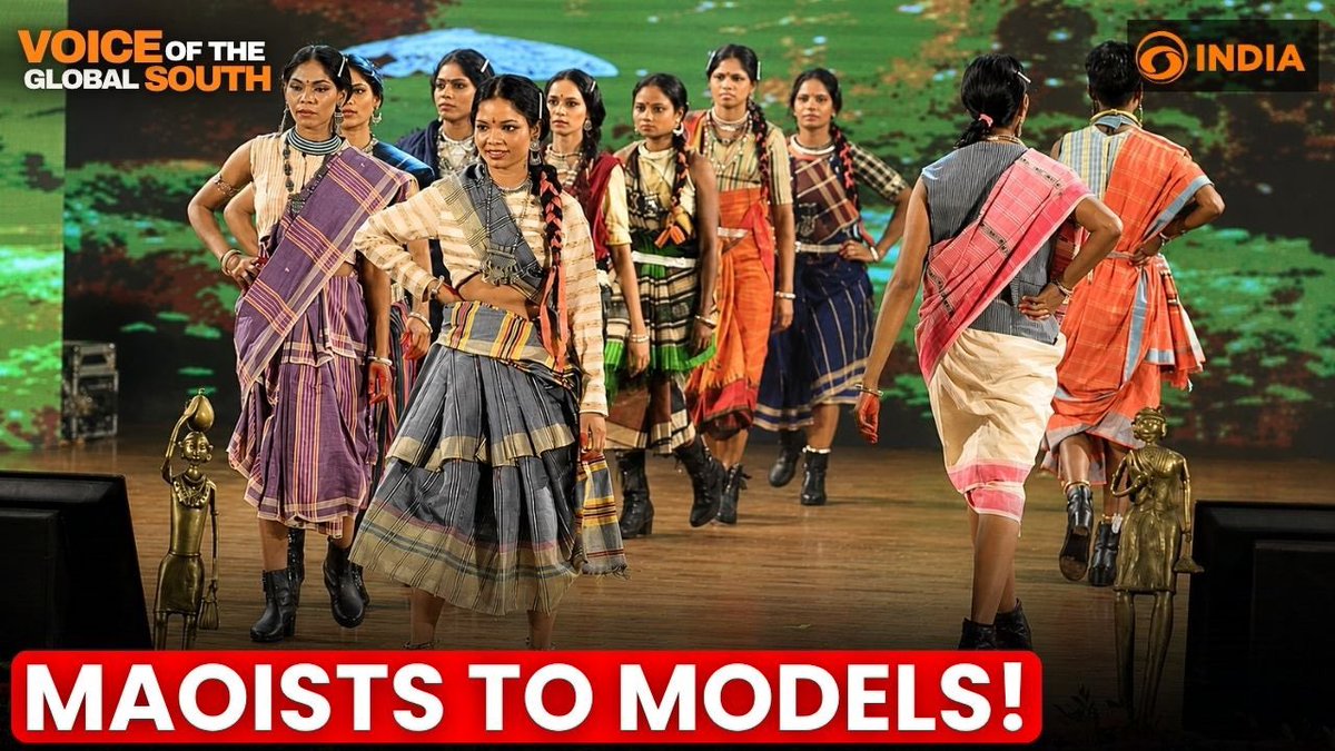 RRRameshRRR's tweet photo. From firearms to #fashion: Nine #women, all former Left-Wing Extremists, trade guns for glamour
🔗 https://t.co/AmlQnPBqBX
#LWE #Naxal #Naxals #Naxalism #Maoist #Maoists #Bastar #Sukma #Raipur #Chattisgarh #Mao https://t.co/YTuEirSkNN
