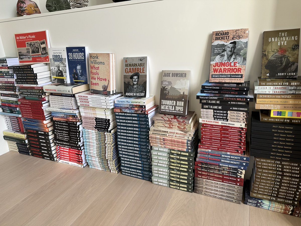 chiselbury's tweet photo. I have stood on the ground where my great-uncle Captain George Hall fell in 1918.
I drive the 1937 SS Jaguar that features in my father’s Aristo Autos books.
And every week we bring forgotten stories of the Burma Campaign, SOE and British military history back into print — alongside memoirs, thrillers and distinctive fiction.
Thoughtful books. Distinctive voices. Veteran-owned.
Free ebook when you join the newsletter → https://t.co/ujowx372sr
#WW2 #MilitaryHistory #BurmaCampaign #SOE
