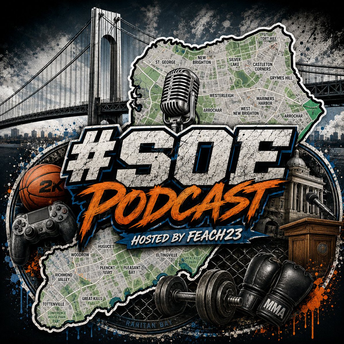 StatenIsland2K's tweet photo. Tonight. 6:30pm. Episode 1 of the #SOE podcast.

Catch it live only on @kick 

https://t.co/d0XrzdrPFC https://t.co/6w7cnqhpj4