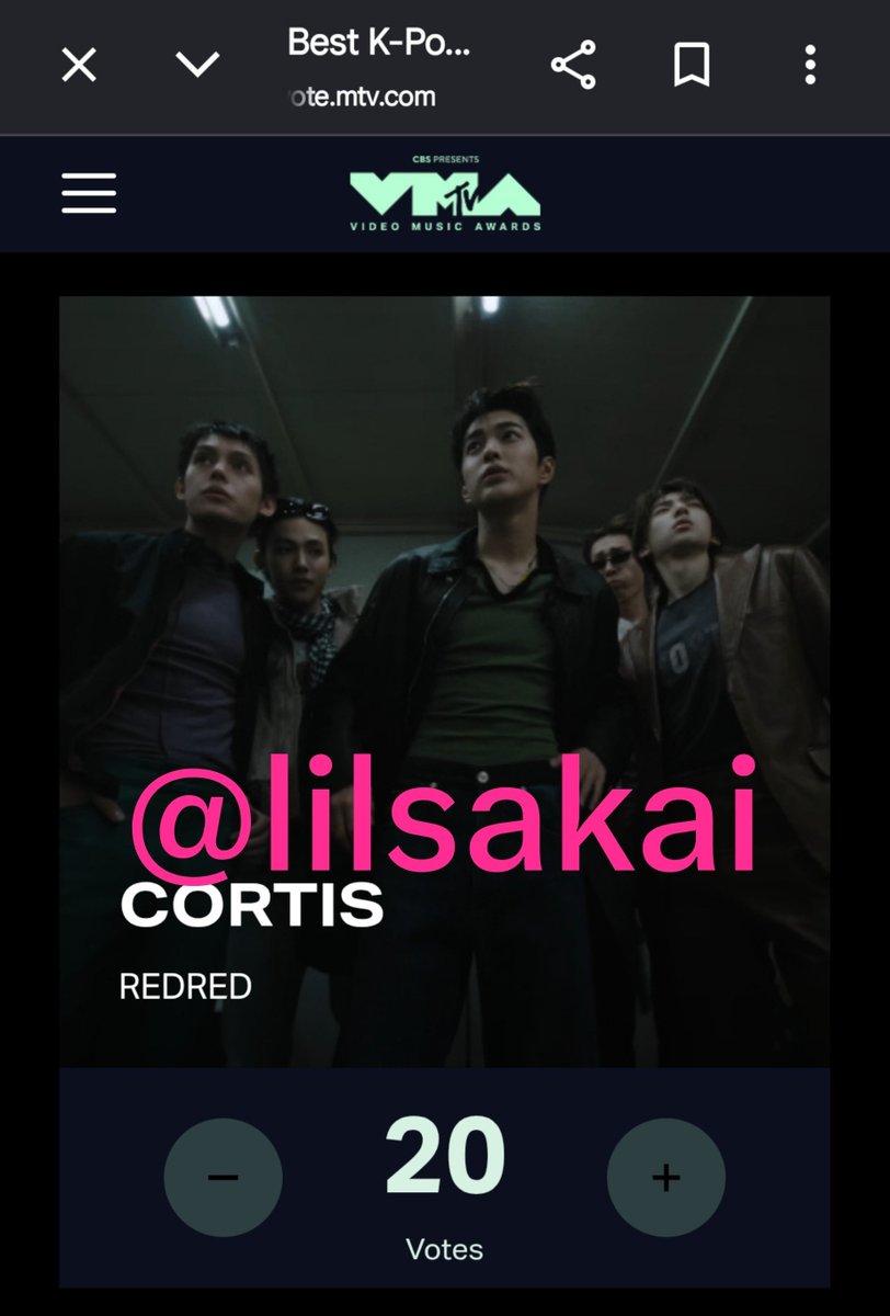 lilsakai's tweet photo. ya están los 20 votos para hoy vayan a votar !! https://t.co/DmtIdSsRrm