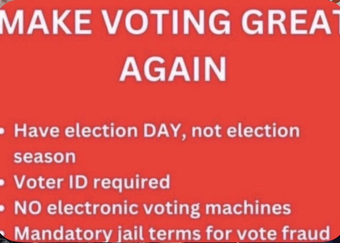 CarlaDigru38122's tweet photo. @elonmusk This is pure lunacy and a set up to cheat with illegal voters do not let this happen https://t.co/X9EkUxyQVW