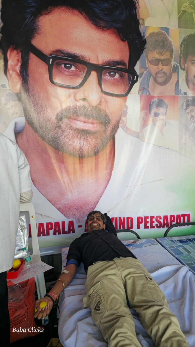 baba369's tweet photo. Happy Birthday Megastar @KChiruTweets https://t.co/oBzsfpY5nv