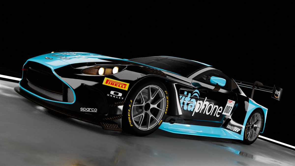 dr_designmotor's tweet photo. Vitaphone Aston Martin Gt3 Livery Concept
I remembered watching the GT World championship one car stood around me with main sponsor of Vitaphone
Thinking about  the impact of the GT3, I decided to recreate this livery but in a different car
#Astonmartin
#Gt3 
#Livery 
#Vitaphone https://t.co/Czhc4PwUFy