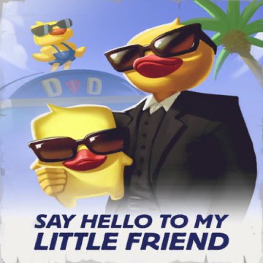 LiveLaughLayo0's tweet photo. Sneaky Duck is always pulling the strings https://t.co/cA3a01SuFM