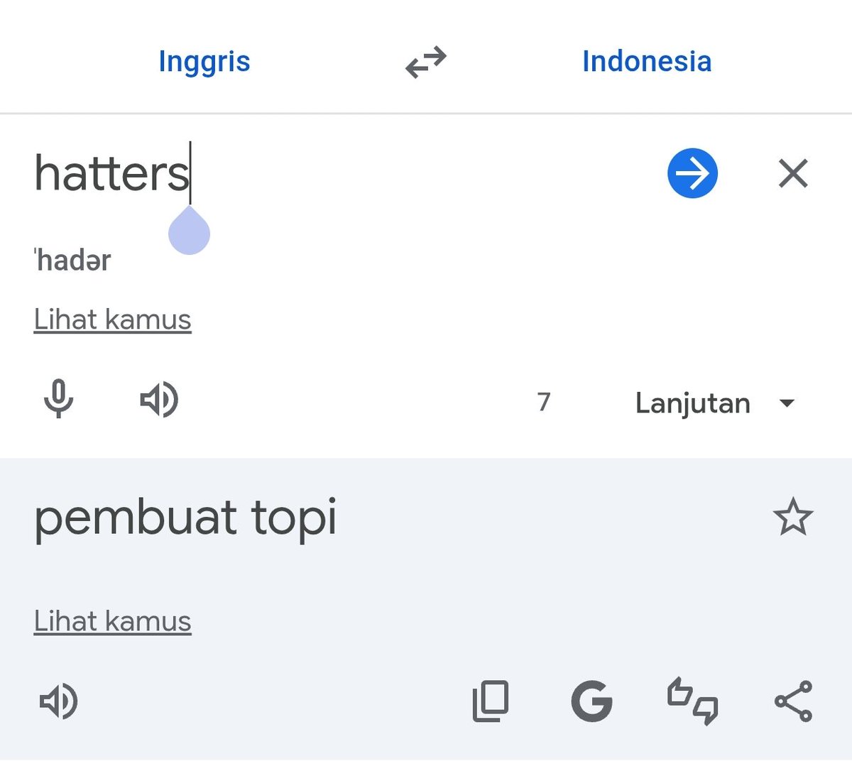 siapa_dida's tweet photo. Kenapa sih ada aja yg nyebut "haters" jadi "hatters"? Beda satu huruf doang bisa beda arti loh https://t.co/MQfMwGvyXT