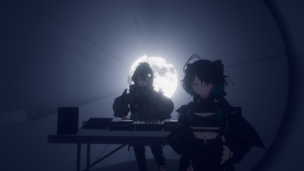 munchkinqid's tweet photo. Do some rehearsals and shooting for Animangaki 2026 @ Vogi Stage for @MidoriVRDJ performance 🤍🌙

Follow our account here to see more @LunarSyncMusic 

Thanks to @pyaniX for helping us! 🥰 https://t.co/mcjnmyx6Eg