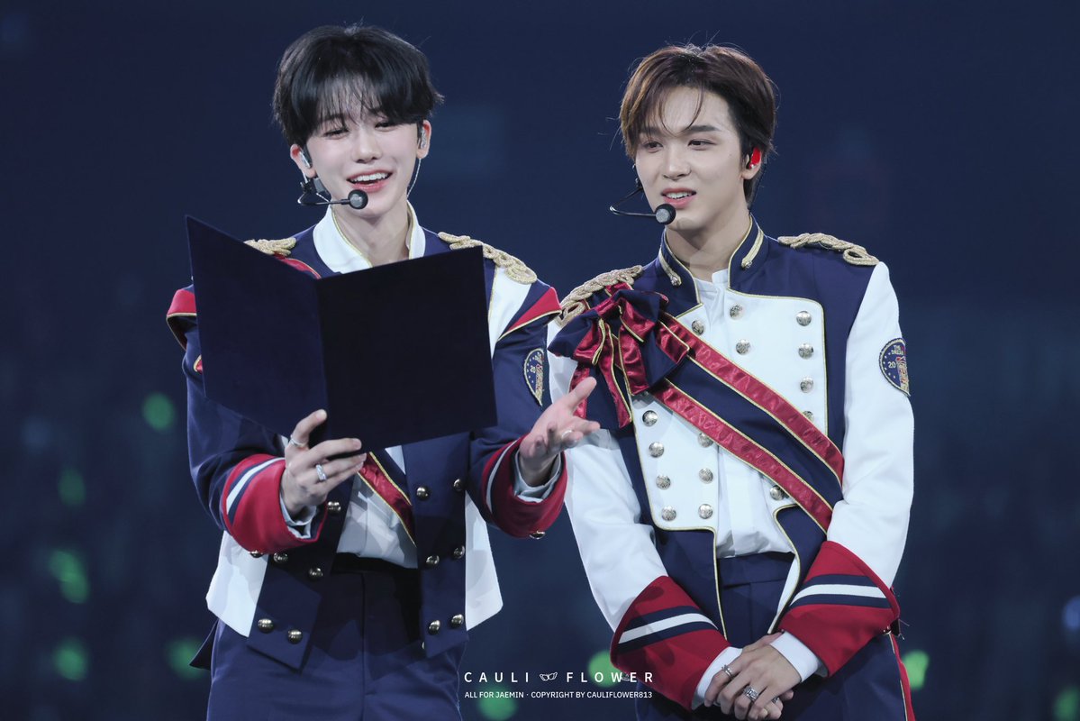 cauliflower813's tweet photo. 260822 NCT Dream 10th Anniversary Fanmeeting

#JAEMIN #재민 #ジェミン
#HAECHAN #해찬 https://t.co/bMpaDrVyIJ