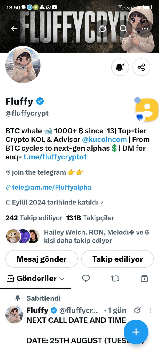 twiterevreni's tweet photo. @fluffycrypt I am wishing this time my luck shines on me, let’s win this! Manifesting a win 🚀
Hopefully I get picked this time, all steps done ✅ DpeWF623tTpAMhDER86LFgXRfzrHufmqio8dq7tvw6Yt https://t.co/lswtbTLbZW
