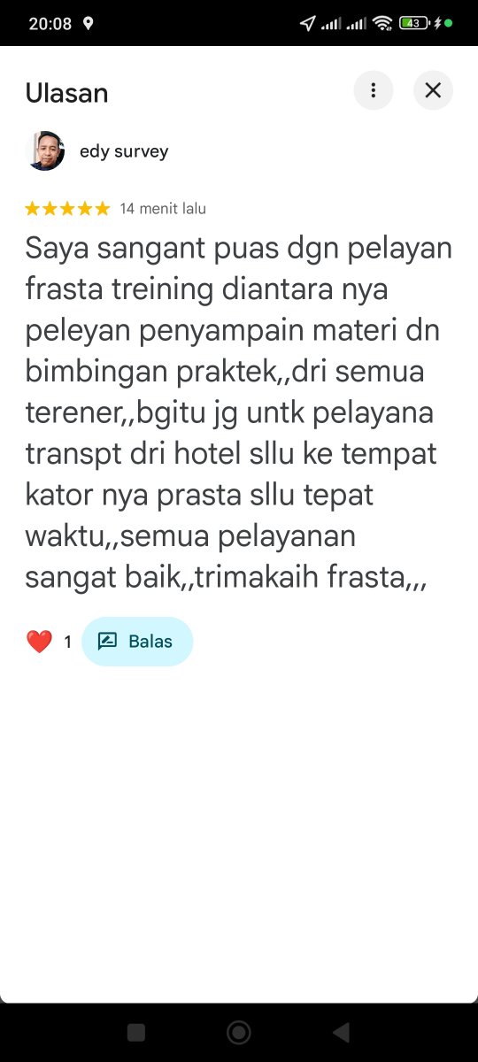 FrastaTraining's tweet photo. Terimakasih pak kepercayaannya https://t.co/SowRlPZePq