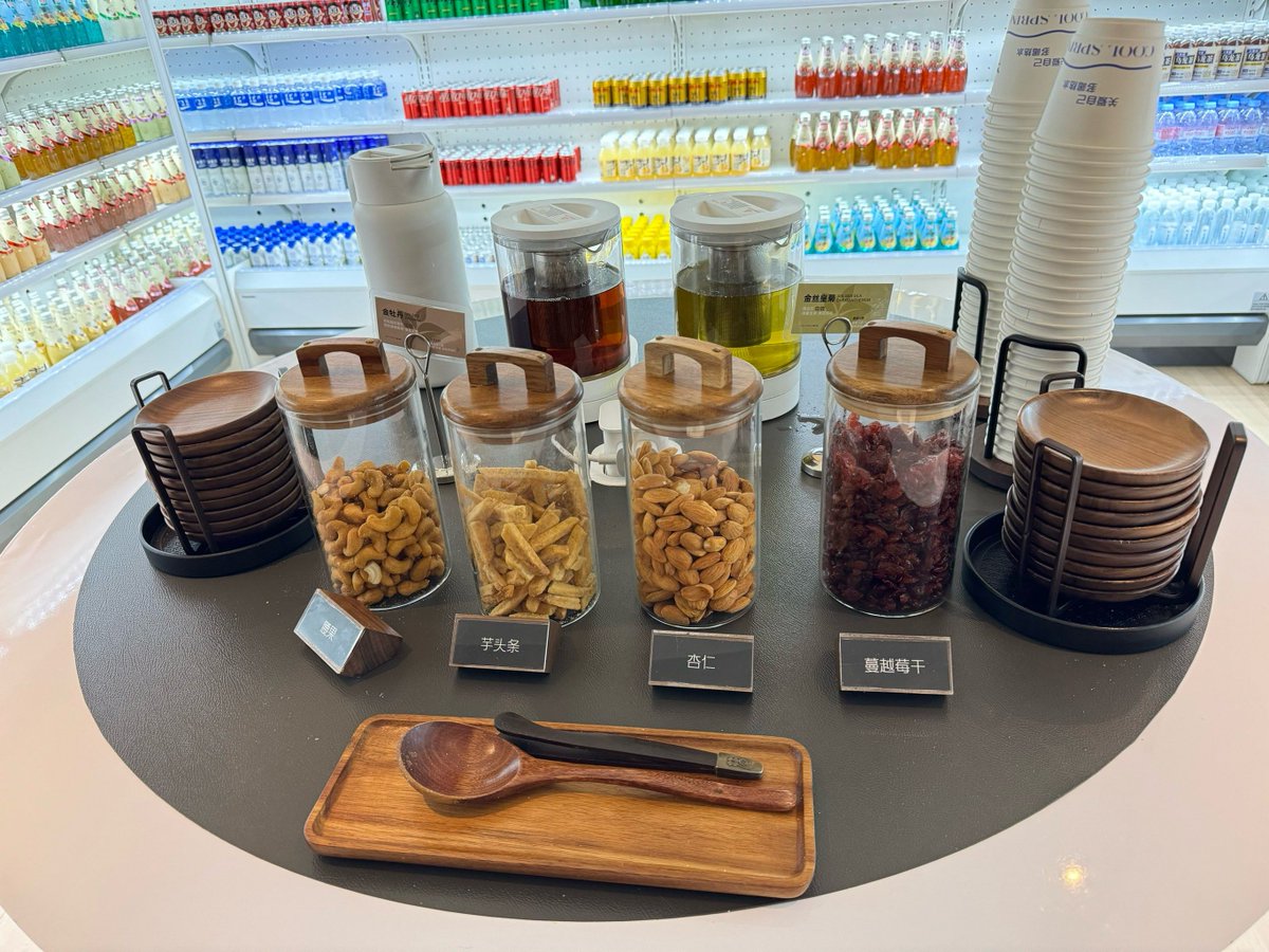 Alexandrebrt27's tweet photo. New stock alert!  We just restocked cold-brew coffee, vegan snacks u0026 travel-sized toiletries – perfect for your busy weekend plans! Swing by our corner store now, open till 10PM daily! https://t.co/cSZbvefrtr