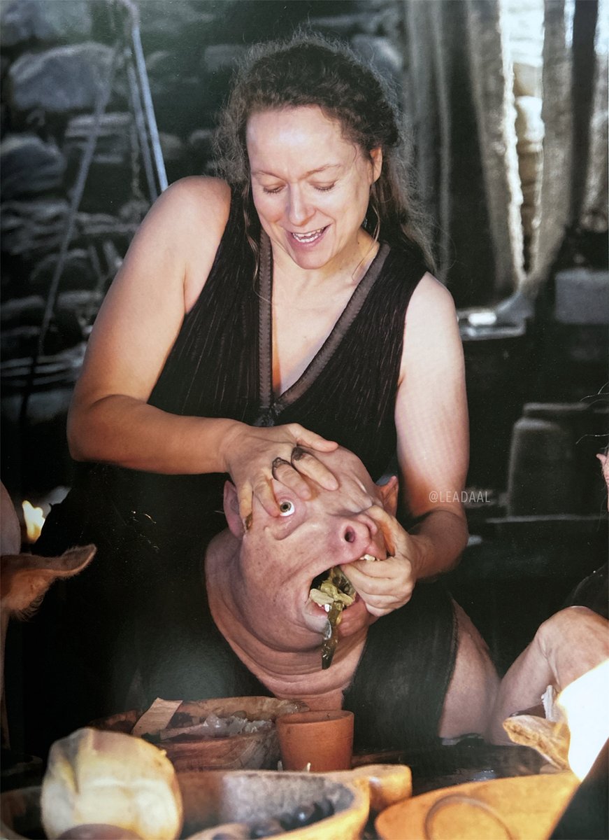 leadaal's tweet photo. behind the scenes of Samantha Morton from the book The World of The Odyssey https://t.co/lBBJrOGz0e