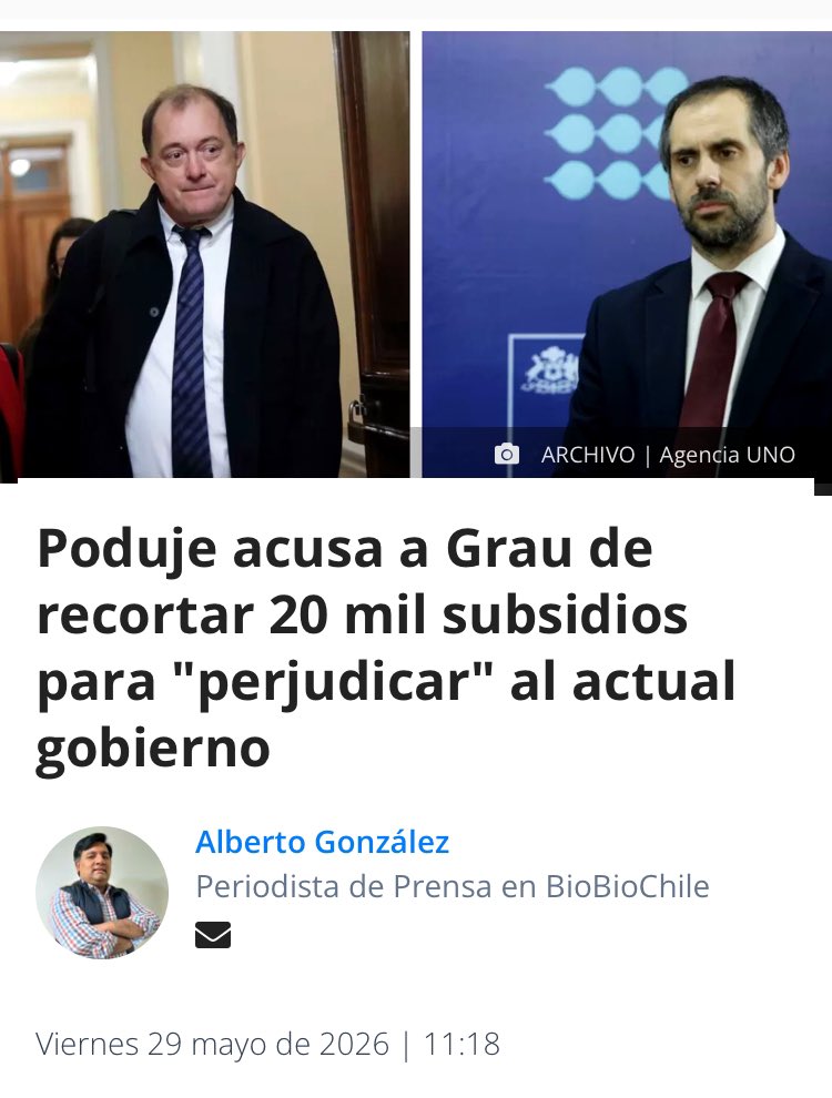 meinkampfCL's tweet photo. @BastianE4E @CNNChile No lo vi reclamando cuando Boric un día antes de dejar el poder le pegó un recorte de 20mil subsidios por decreto al gobierno entrante… https://t.co/La4Rf2qLtO