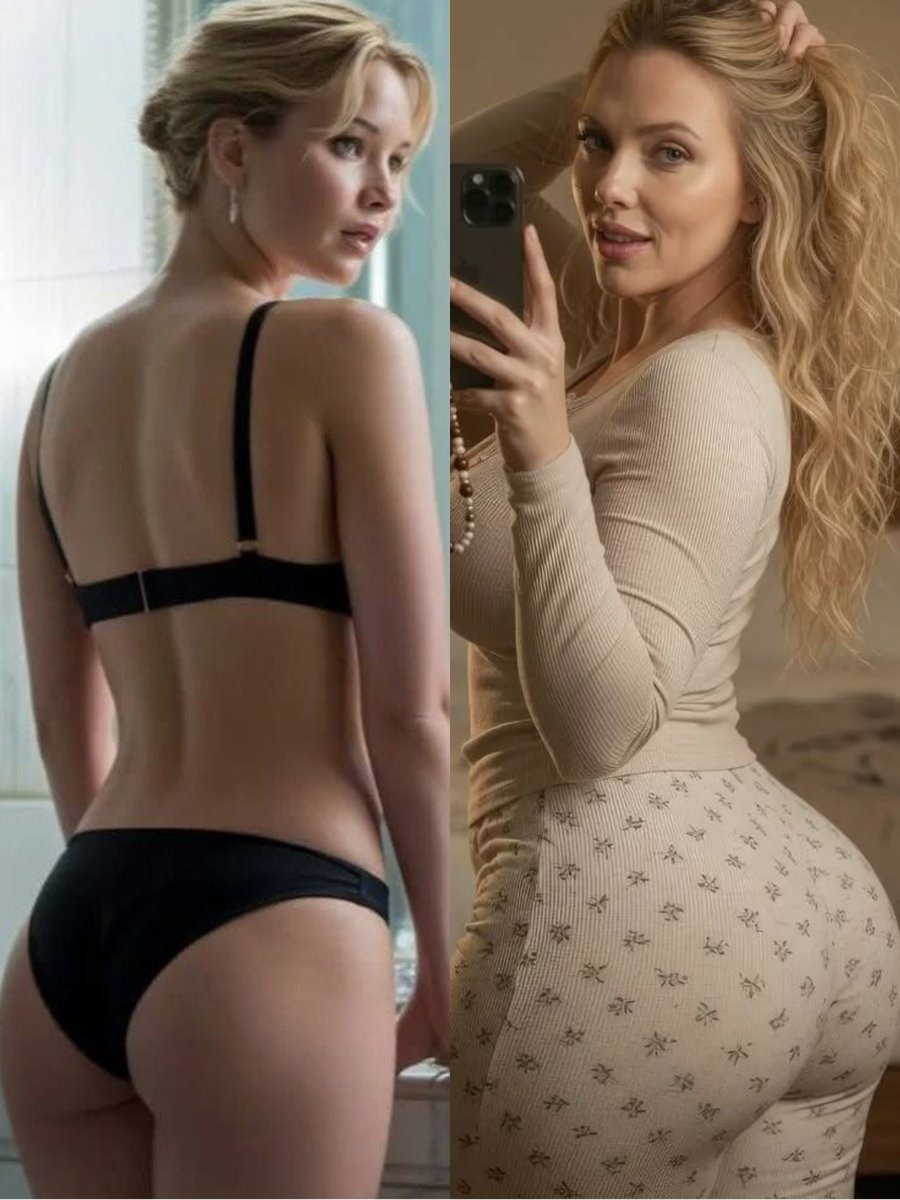 HollywoodMania9's tweet photo. Jennifer Lawrence or Scarlett Johansson..? https://t.co/ICfU5DkGp2