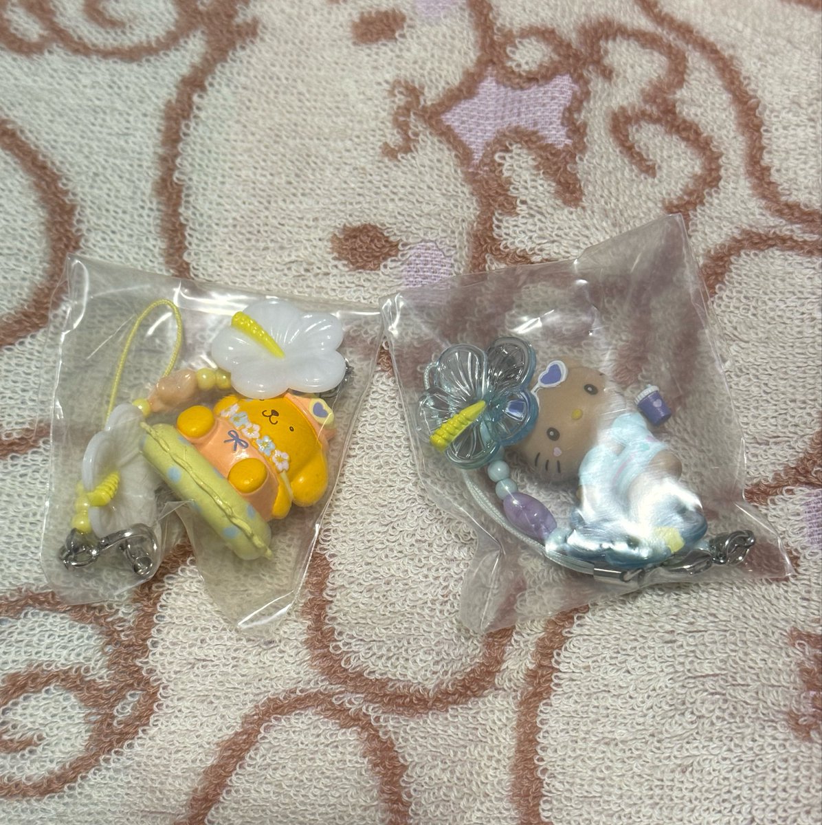 hi_momo's tweet photo. サンリオ シークレットストラップ
きらめきサマープール

譲 ポムポムプリン、ダニエル

求 シナモロール シナモン

郵送＞都内手渡しでの交換希望
よろしくお願いいたします🙇‍♀️ https://t.co/jjh7AaKdT6