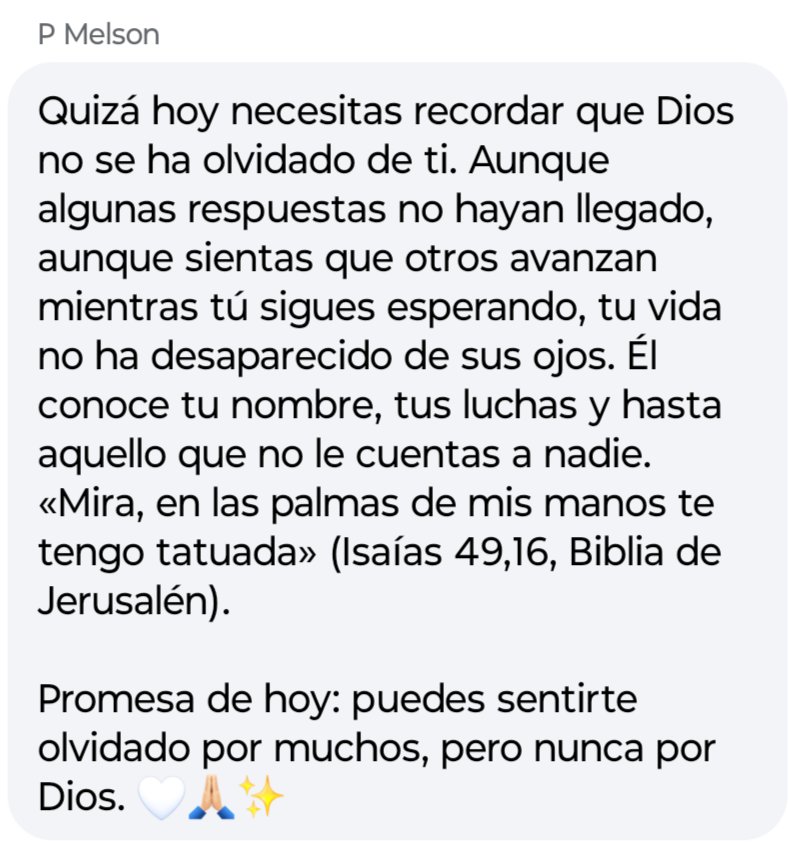 jcvg0910's tweet photo. Dios nunca nos olvida.
#ConfíaEnDios #DiosEsAmor @Mel_Gibson04 https://t.co/yTX8vKMMMo