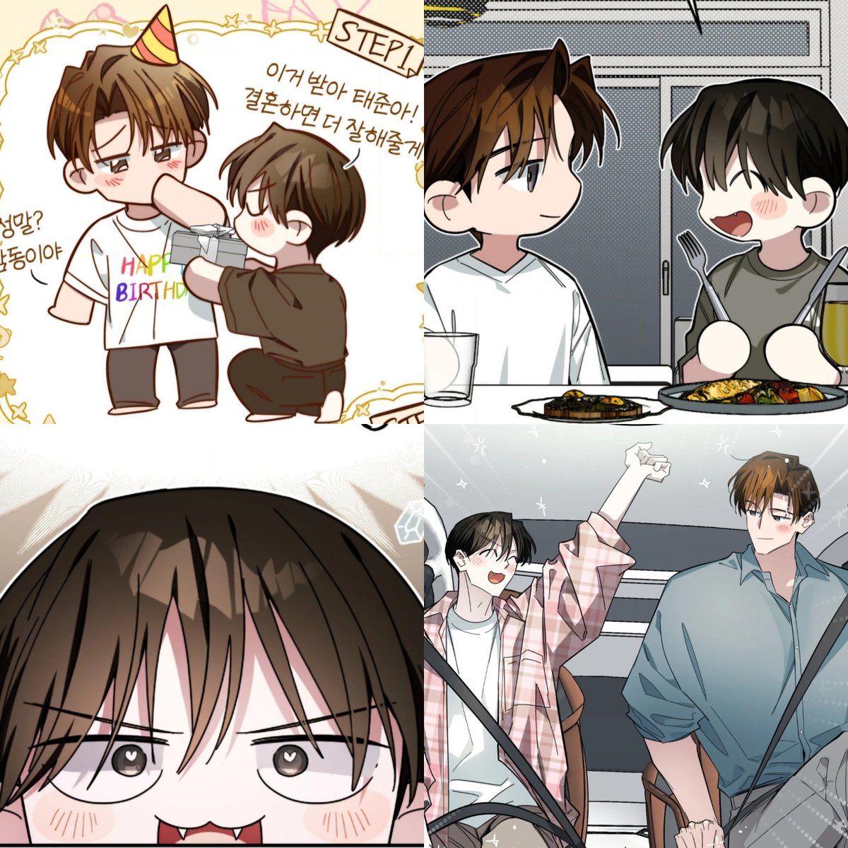 AR9197's tweet photo. Yumin is having the perfect plan to ask Taejun to marry him &amp; have his 👶🏻❤️ he looks so cute while being so excited 🥹 Yumin your dream will come true but you're the one carrying it 🤭💖 https://t.co/FYFlk3n4mF