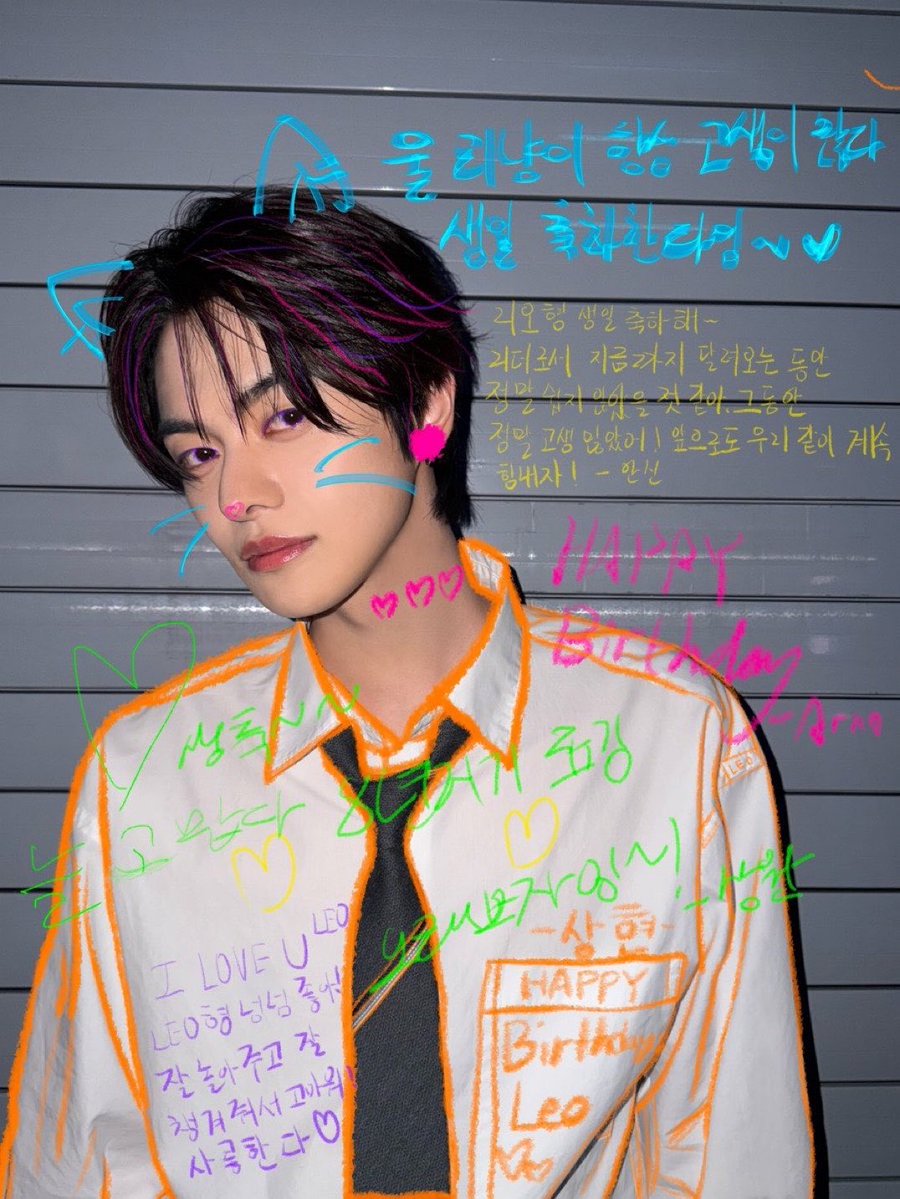 SANGWONGLOBALS's tweet photo. [📝] 260822 INSTAGRAM

#SANGWON’s message to #LEO via ALD1’s Instagram (in green):

💚 Happy birthday! Always grateful to you my friend of eight years Ryeoging 
Let's stay together for a long time! -Sangwon-

#SANGWON #상원 #サンウォン #李相沅 #ALPHADRIVEONE #ALD1 #알파드라이브원 https://t.co/cbCZqYZCXg