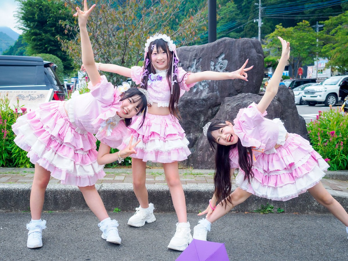umesan200x's tweet photo. 朝天気予報を見てやれたとしても雨の中かな〜😓なんて思ってたんだけどギリギリ降らなかった！プリヤンサーすごい！！☺️

#PRiYAnCeR 
#Asha #Kwan #Wing https://t.co/9LFthDRfmB