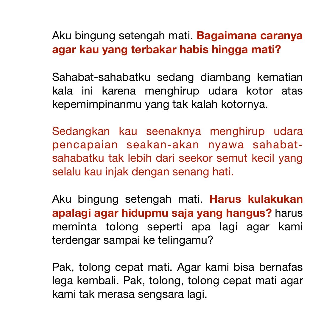 kkeonright's tweet photo. pak cepet mati ya @prabowo https://t.co/HlapmTvWhn