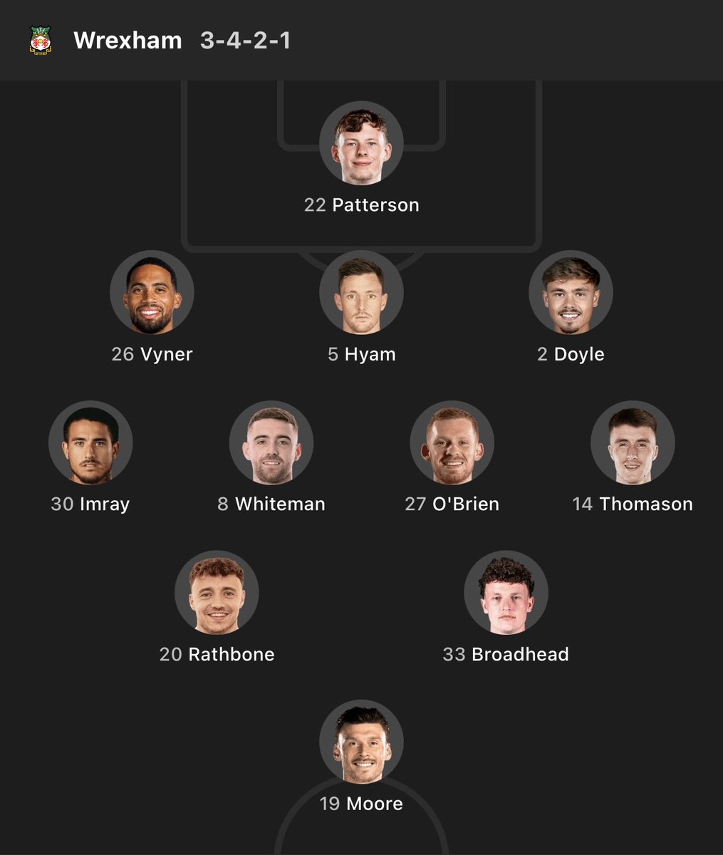 Wrexhamnor's tweet photo. 💬 Startelleveren er på plass. https://t.co/DnUqGnFEeC