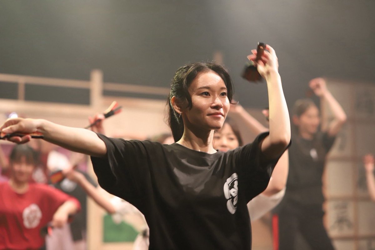 etsunaga_m's tweet photo. アフターイベント回、2日間！

今回、作品のモデルとなった
濱長花神楽さんの演舞。

そして、作品中の振付してくださった
ZENさんのチーム燦の演舞。

どちらも最高でした❤️‍🔥

この作品を通してよさこいの面白さに気づけて人生ハッピー

明日23日の2ステで千秋楽です。 https://t.co/b231vsYWI0