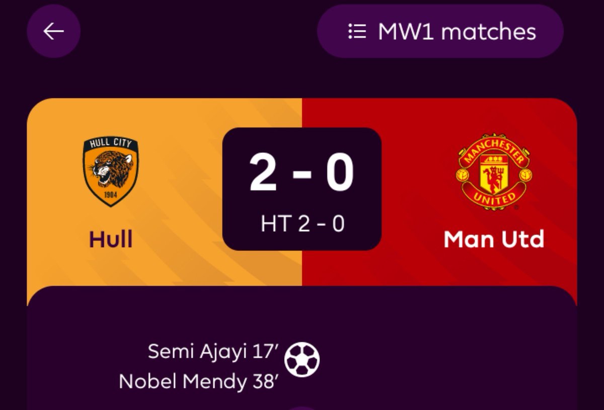 therealcity101's tweet photo. Beautiful weekend 
#Hullcity
#manutd
#PL26 https://t.co/8MlbC6oTCA