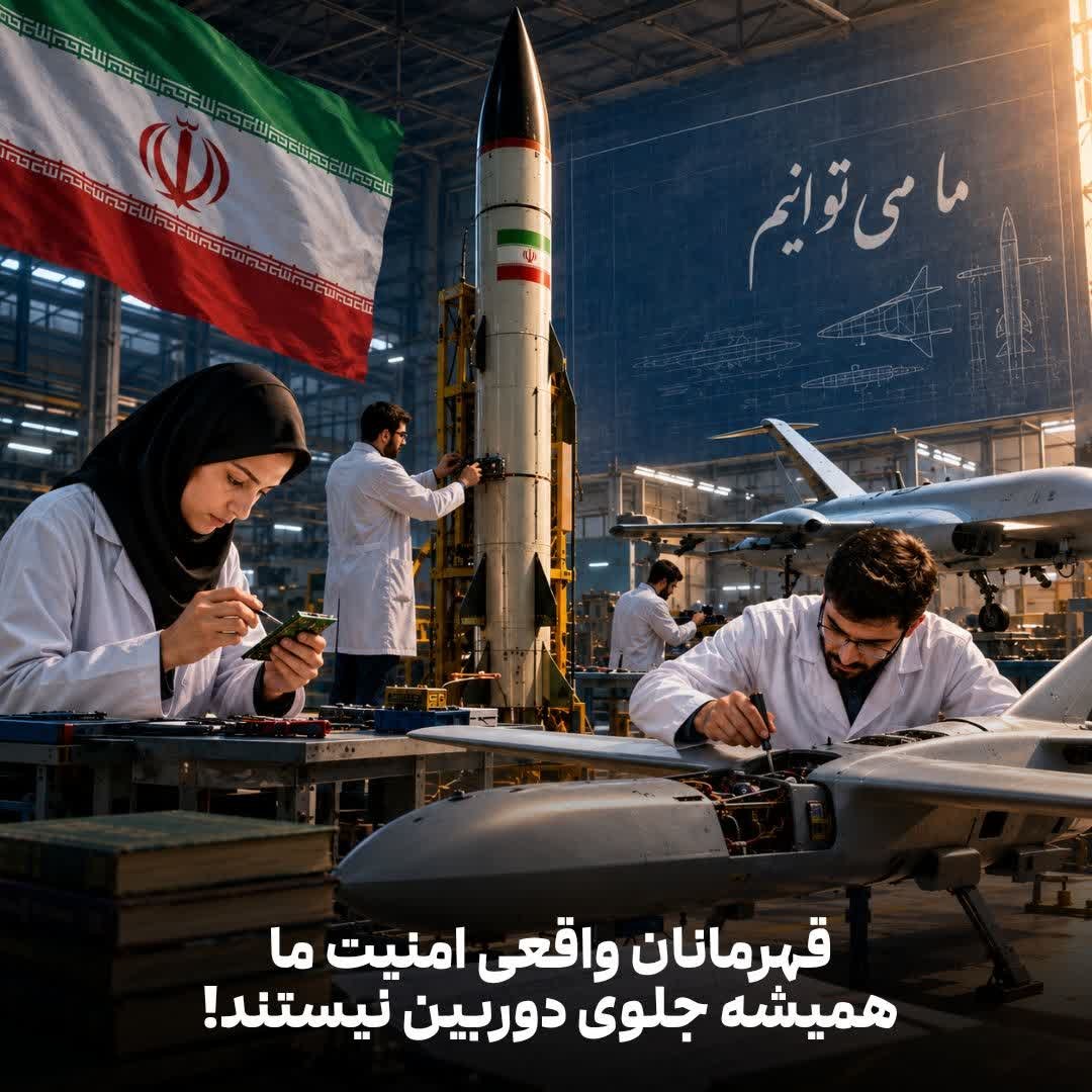zwplw0's tweet photo. قهرمانان در پشت دوربینها
قهرمانان واقعی امنیت ما همیشه جلوی دوربین نیستن! 
سلام به جوانان نخبه، دانشمندان و مهندسان گمنامی که تو آزمایشگاه‌ها شب رو صبح کردن تا خواب رو از چشم دشمن بگیرن. 
نتیجه سال‌ها جهاد علمی شما، امروز غرور یک ملت شد. ❤️🇮🇷

#دفاع_حماسی #حماسه_ملی https://t.co/1WY7KU3WIR