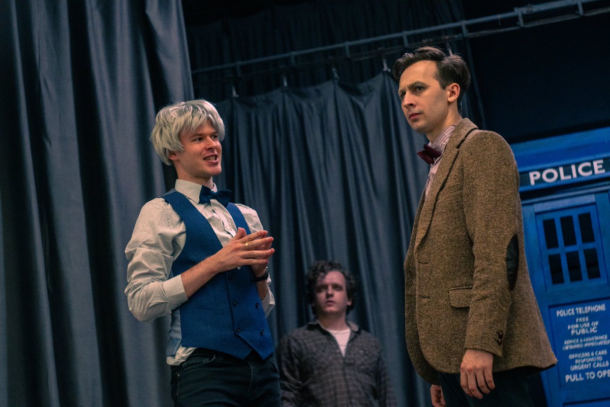 ChickyCasanova's tweet photo. Some more BTS snaps from our 'MADMAN WITH A TOYBOX' Rehearsals!📸
We cannot wait to show you more until show day on November 28th!🎭
Follow for updates! - https://t.co/UDNAJpIyrR
Photos by Harrison Boyd #DoctorWho #MattSmith #DoctorWhoCosplay #AmyPond @karengillan https://t.co/hX5tHfw2Sm