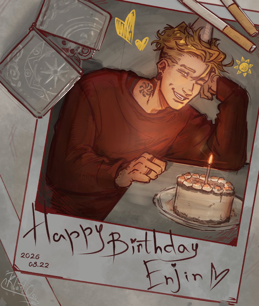 klait_osu's tweet photo. Happy birthday, our little sunshine❤️
It's a bit sad that I didn't have the energy to draw anything on the previous days of Enjin Week...

#Enjin #EnjinWeek #EnjinWeek26 https://t.co/hWeIuP1W0c