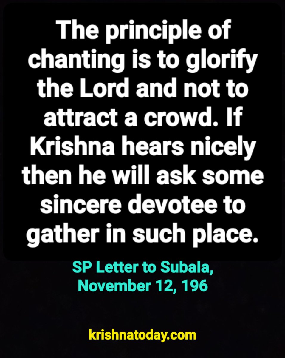 krishnatoday's tweet photo. In this kaliyuga, Why can't we stop with chanting alone? Why do we need  to follow Reading, association, etc. deviating from the main target - Krishna? This counselling nicely explains.

"Why do we need scriptures if Chanting is enough to get Krishna?

https://t.co/vwaqCVzRSG https://t.co/ePEzpwtd0G