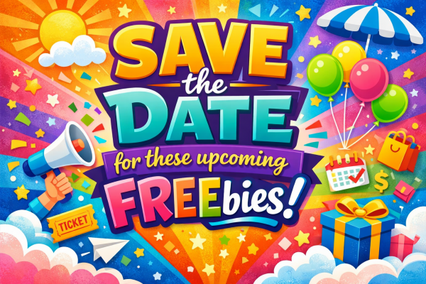 FreebieDepot's tweet photo. FREE Events THIS #WEEKEND! FREE Stuff Calendar – Upcoming Freebies – Save the Date for #FREE Stuff https://t.co/iUVG1oncrR #WeekendVibes #ThingsToDoThisWeekend #WeekendGetaway #WeekendAdventures #WeekendGoals #WeekendHike #ExploreLocal #WeekendEscape https://t.co/jyZ756CjVt