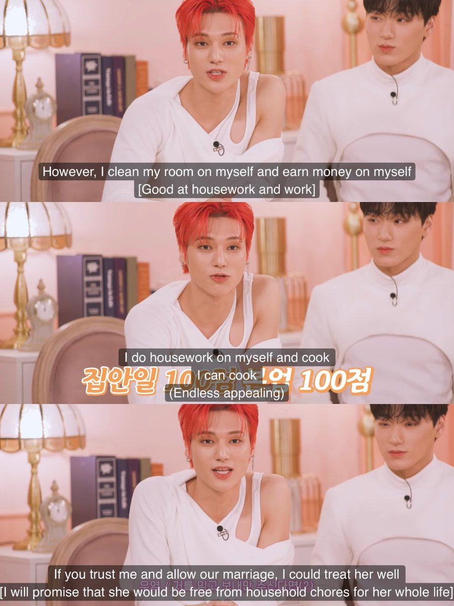 b1tesize's tweet photo. love how wooyoung is so consistent on Never letting atinys or his future partners or anyone else lift a single finger if he cant help it like how can you not say husband material 😭 https://t.co/XFjZCibwOh