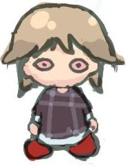 grilledglobe's tweet photo. @SpookyToasted that, or she would just look like this https://t.co/Ah2wDZz760