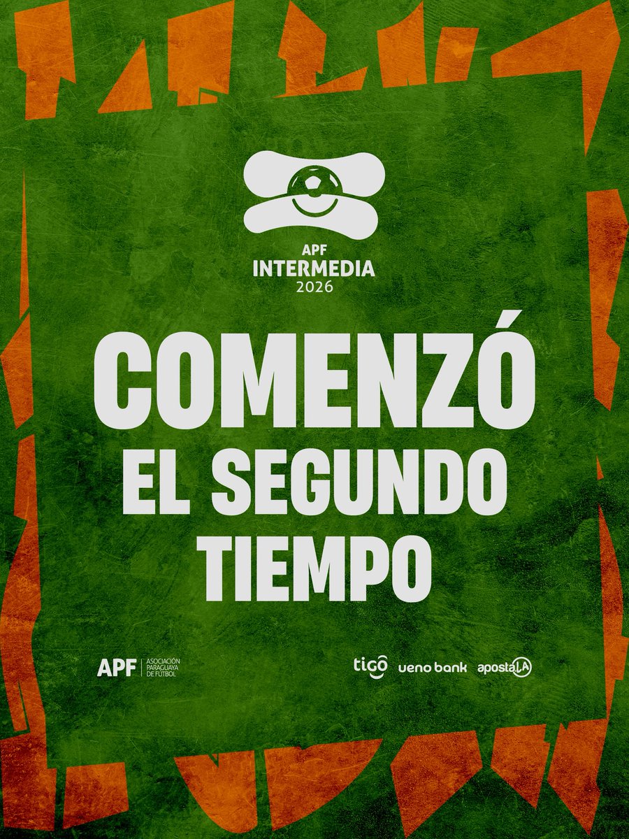 IntermediaAPF's tweet photo. 🗣️ ¡En juego la complementaria!
➡️ #Tembetary 0
➡️ #FernandoDeLaMora 0
🗓️ Fecha 20.
#IntermediaAPF 🟠🟢 https://t.co/DfeoR5oaFW