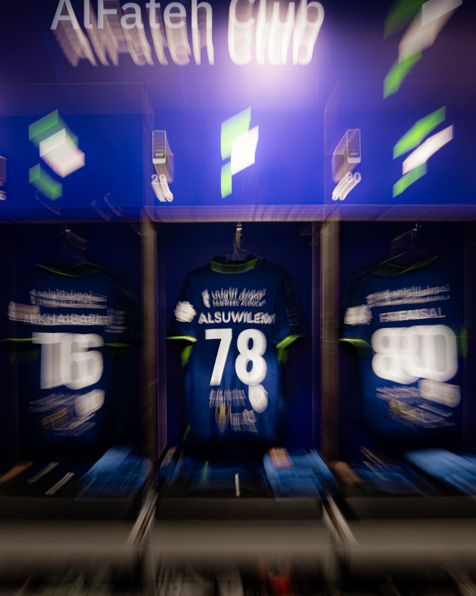 FatehClub's tweet photo. أزرق #الفتح 🔵⚪

#الفتح_الاتفاق https://t.co/MLYXnbKjQa