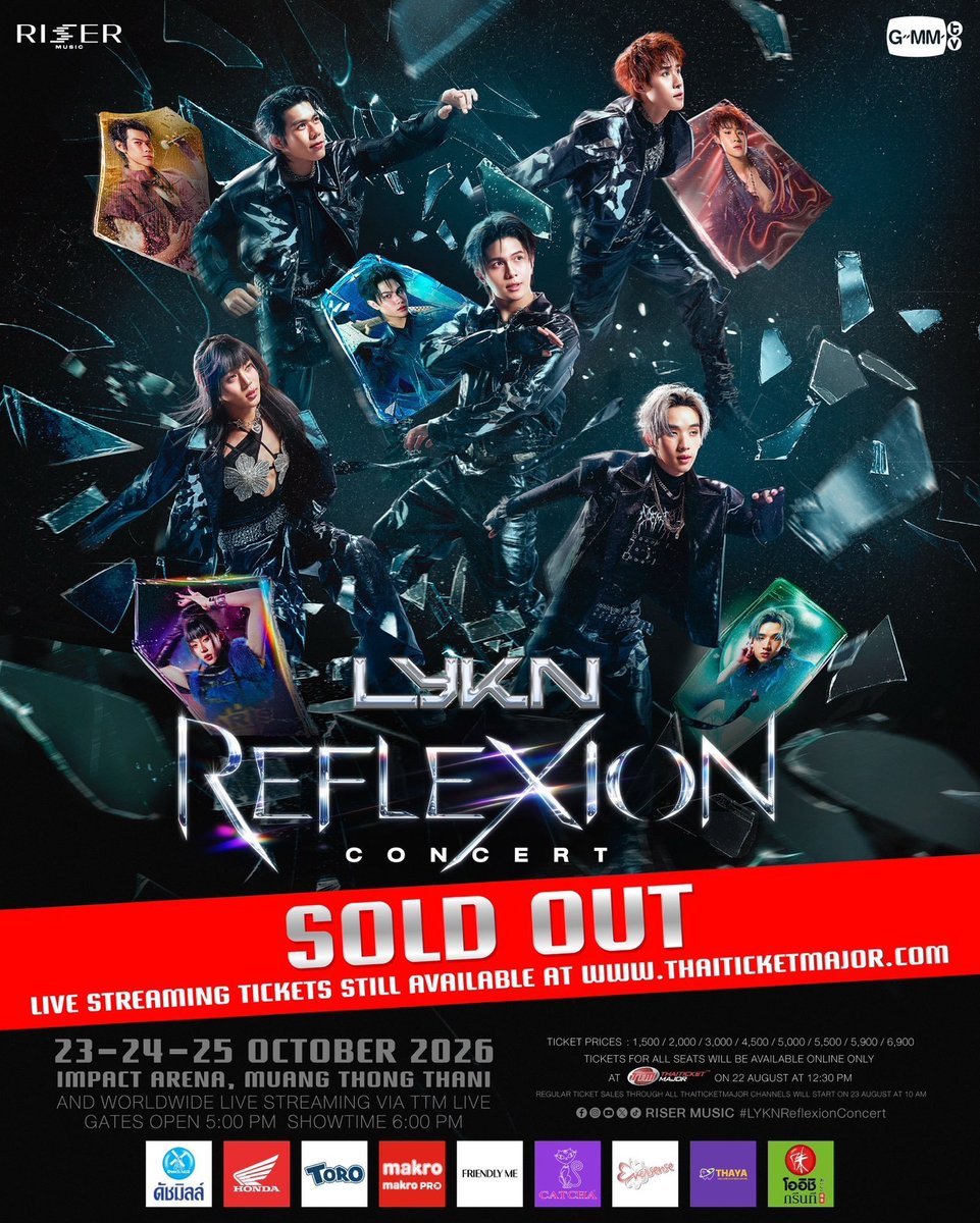 imyourwl_'s tweet photo. LYKN โตขึ้นแค่ไหน ดูรายชื่อสปอน จากคอนแรกสู่คอนสามสิ🥹 https://t.co/Ski07WOloV