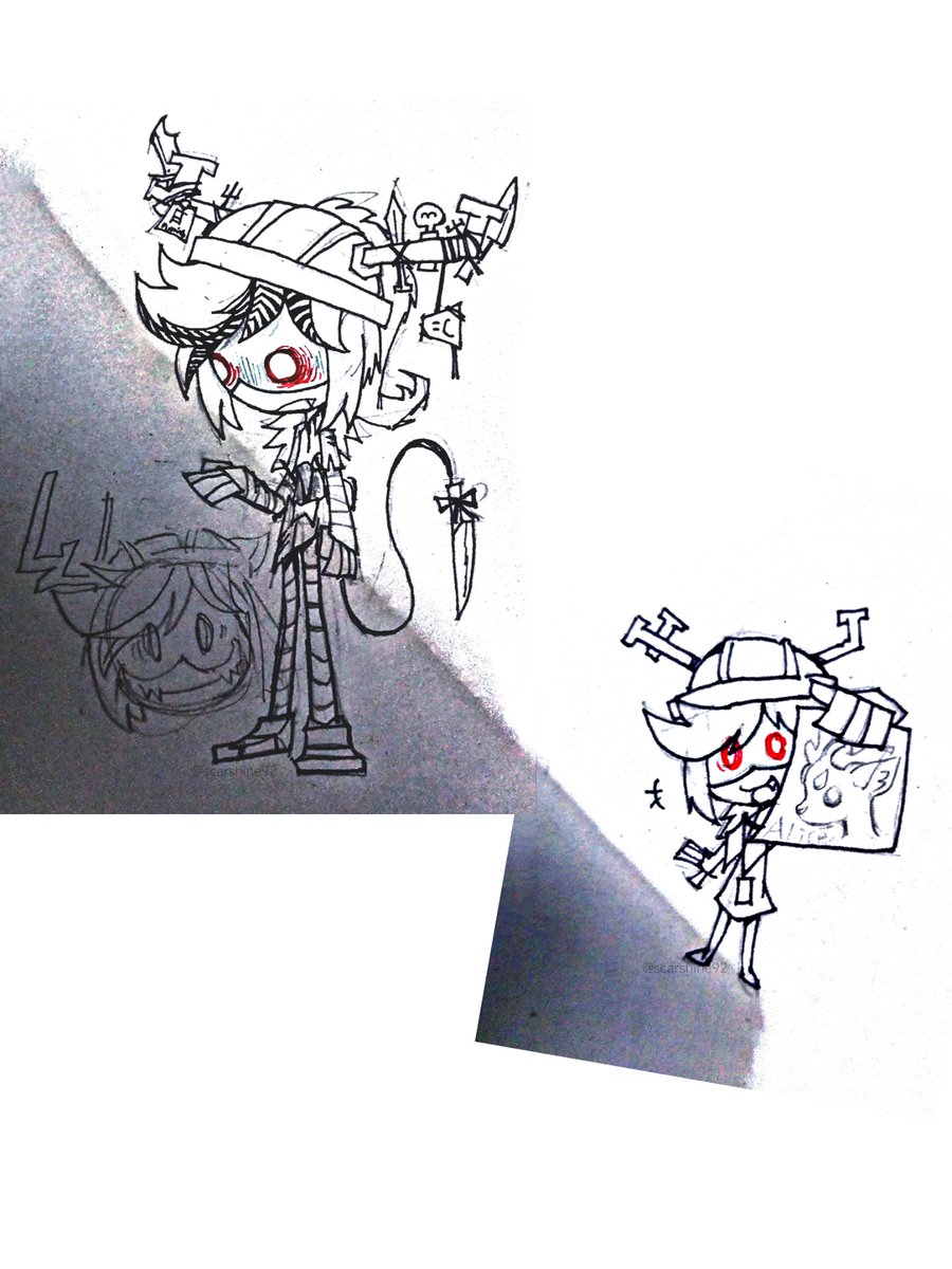 scarshine92's tweet photo. Alice_handdrawn #art #MurderDrones #Alice 
Becaus My last Alice art is too hard that nearly drove me crazy,I did something simple to relax_TvT https://t.co/2BM0nTYvW0