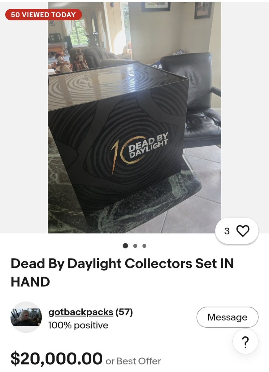PaulieEsther1's tweet photo. Some people put their money in precious metals. Some put their money in real estate. Some put their money in the stock market.

Others put their money into DBD. 🤓🤑

WHAT? 🤯🤣

#deadbydaylight #dbdcreator https://t.co/hV2zB58tVz