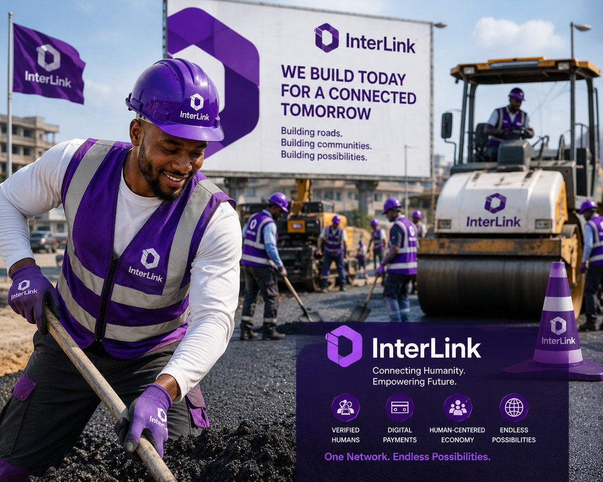 RRasfat's tweet photo. A blockchain built around people.
A vision centered on verified humans.
A digital economy powered by connection and participation.
This is the InterLink vision. 💜
#InterLink #ITLG #ITL https://t.co/W82jNijBGu