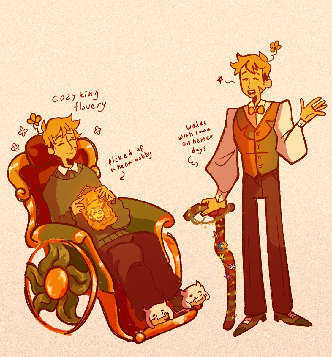 sweetygirl8970's tweet photo. Flowery with mobility aids. He’s so sweet aww I wanna burn him down
#deltarune #flowery https://t.co/jAKBHZCkZK