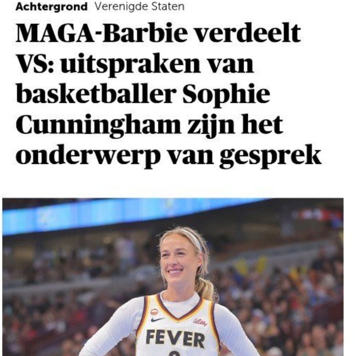PhRoose's tweet photo. 'MAGA-barbie.'

Als vrouwen blond zijn en niet-woke mogen ze blijkbaar gekleineerd worden bij @demorgen.

Wat een niveau... https://t.co/SskCI8VjJB