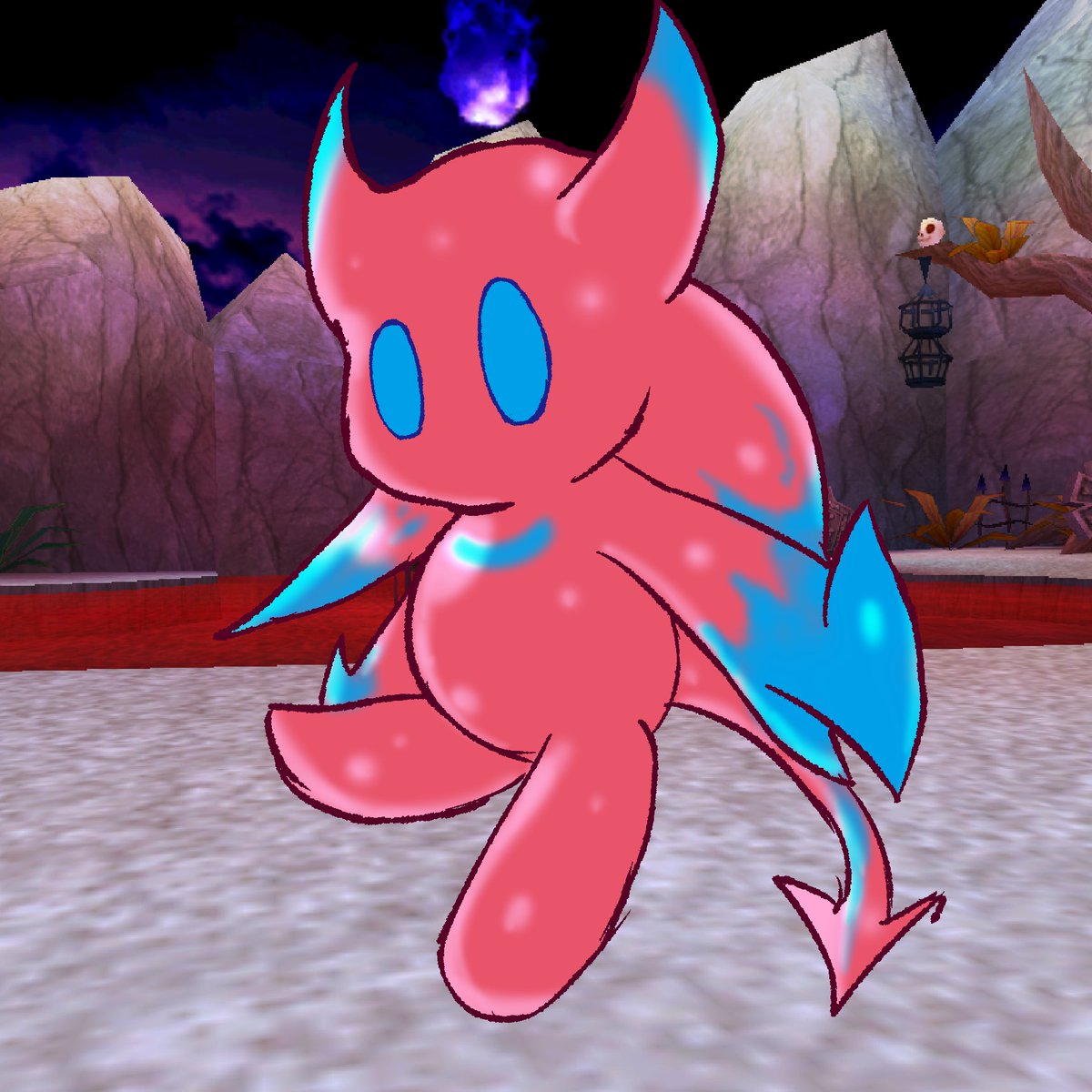 Spike's Talk Book в X: „Day 6 - Devil Drew the chao i raised into